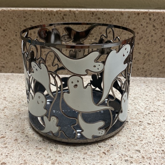 Bath & Body Works Halloween Spooky Ghosts Candle Holder - Picture 4 of 6